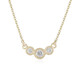 Collar en oro con Diamante IF (G)  (de Melo)