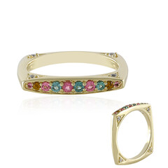 Anillo en oro con Turmalina rosa de Brasil (de Melo)