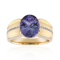 Anillo en oro con Apatita de Kunar (de Melo)