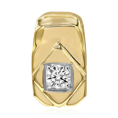 Colgante en oro con Diamante IF (D) (Annette)