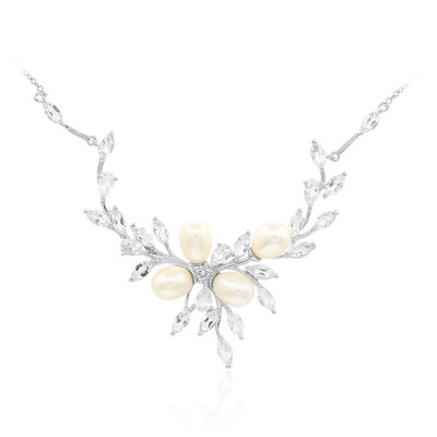 Collar en plata con Perla Freshwater
