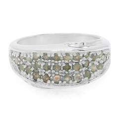 Anillo en plata con Alejandrita