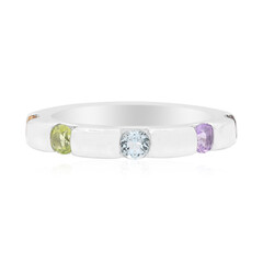 Anillo en plata con Citrino