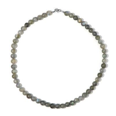 Collar en plata con Labradorita