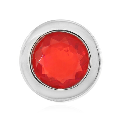 Colgante en plata con Ópalo rojo de Etiopía (MONOSONO COLLECTION)