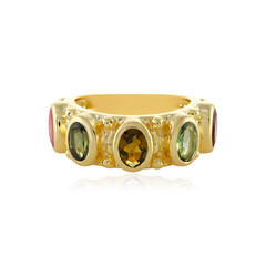 Anillo en plata con Turmalina