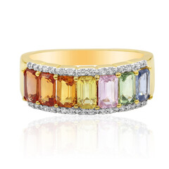 Anillo en oro con Zafiro (Adela Gold)