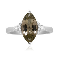 Anillo en oro con Tanzanita sin calentar (CIRARI)