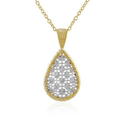 Collar en plata con Diamante I3 (I)