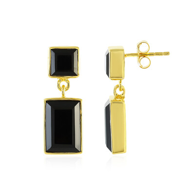 Pendientes en plata con Ónix negro