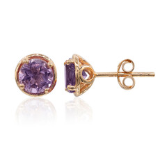 Pendientes en plata con Amatista