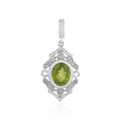Colgante en plata con Peridoto