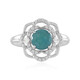 Anillo en plata con Grandidierita