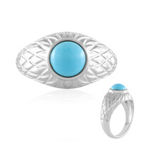 Anillo en plata con Turquesa bella durmiente (Faszination Türkis)