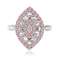 Anillo en oro con Diamante rosa I1 (CIRARI)
