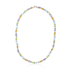 Collar en plata con Amatista