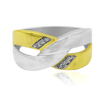 Anillo en plata con Diamante I1 (G) (Annette)