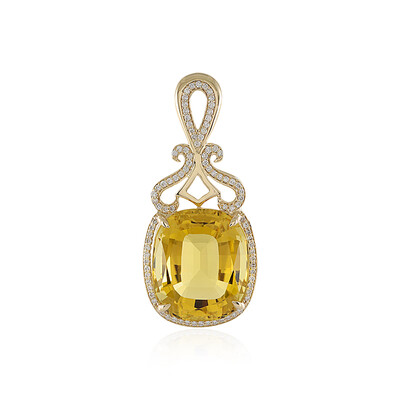Colgante en oro con Escapolita (AMAYANI)