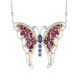 Collar en plata con Rodolita (Dallas Prince Designs)