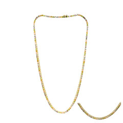 Collar en plata con Peridoto de Birmania