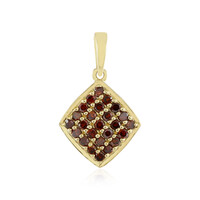 Colgante en oro con Diamante rojo I2