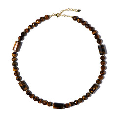 Collar en plata con Ojo de tigre