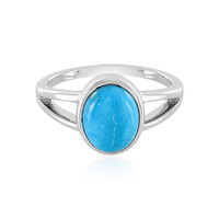 Anillo en plata con Turquesa de Arizona