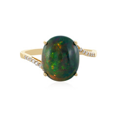 Anillo en oro con Ópalo de Mezezo (AMAYANI)