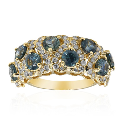 Anillo en oro con Zafiro Montana (CIRARI)