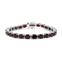 Brazalete en plata con Granate