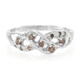 Anillo en plata con Diamante fantasía