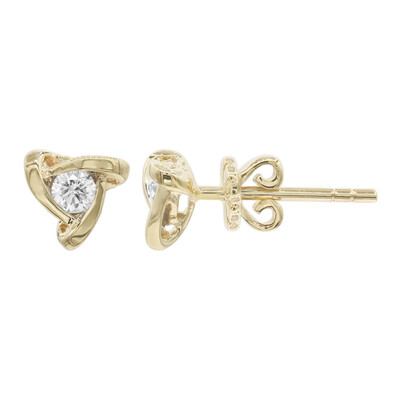 Pendientes en oro con Diamante SI