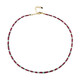 Collar en plata con Rubí de Madagascar