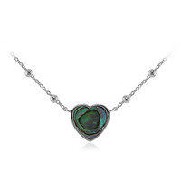 Collar en plata con Concha de Abalone
