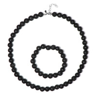 Set en plata con Perla de lava