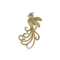 Colgante en oro con Diamante fancy SI2 (CIRARI)