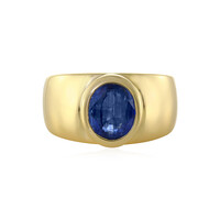 Anillo de hombre en plata con Cianita