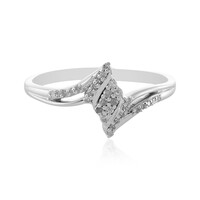 Anillo en plata con I1 (I) Diamante