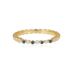 Anillo en plata con Diamante I3 (I)