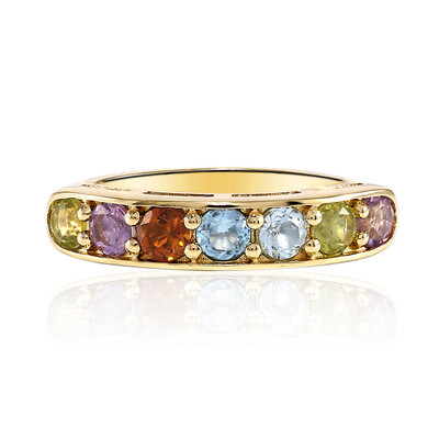 Anillo en plata con Peridoto