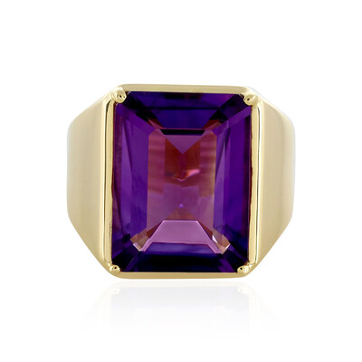 Anillo en plata con Amatista de Siberia