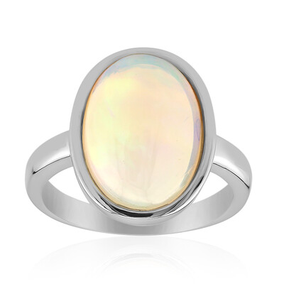 Anillo en plata con Ópalo de Welo (MONOSONO COLLECTION)