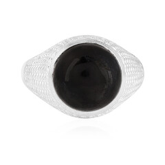 Anillo de hombre en plata con Ónix negro