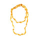 Collar con Ámbar amarillo