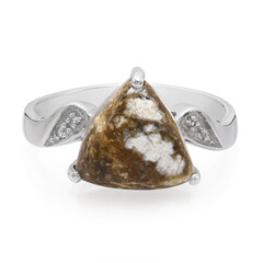 Anillo en plata con Magnesita