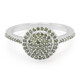 Anillo en plata con Diamante fantasía