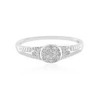 Anillo de hombre en plata con Diamante I2 (I)