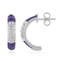 Pendientes en plata con Zircón