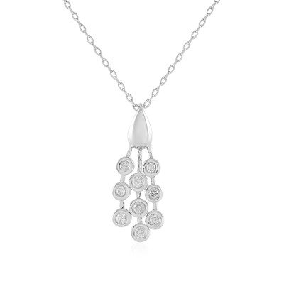 Collar en plata con Diamante I2 (J)