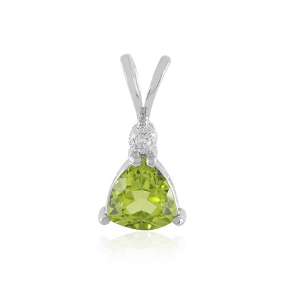 Colgante en plata con Peridoto